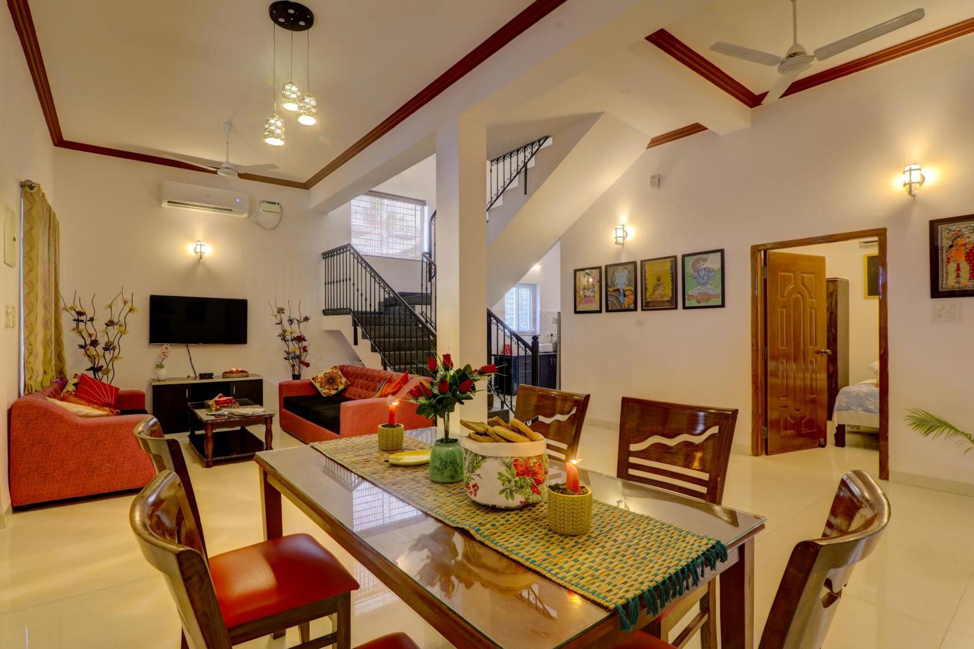 Jaqk Holidays - 9Bhk Villa For Big Groups, Private Pool-Wifi-Cartaker-Parking, North Goa Baga Eksteriør bilde