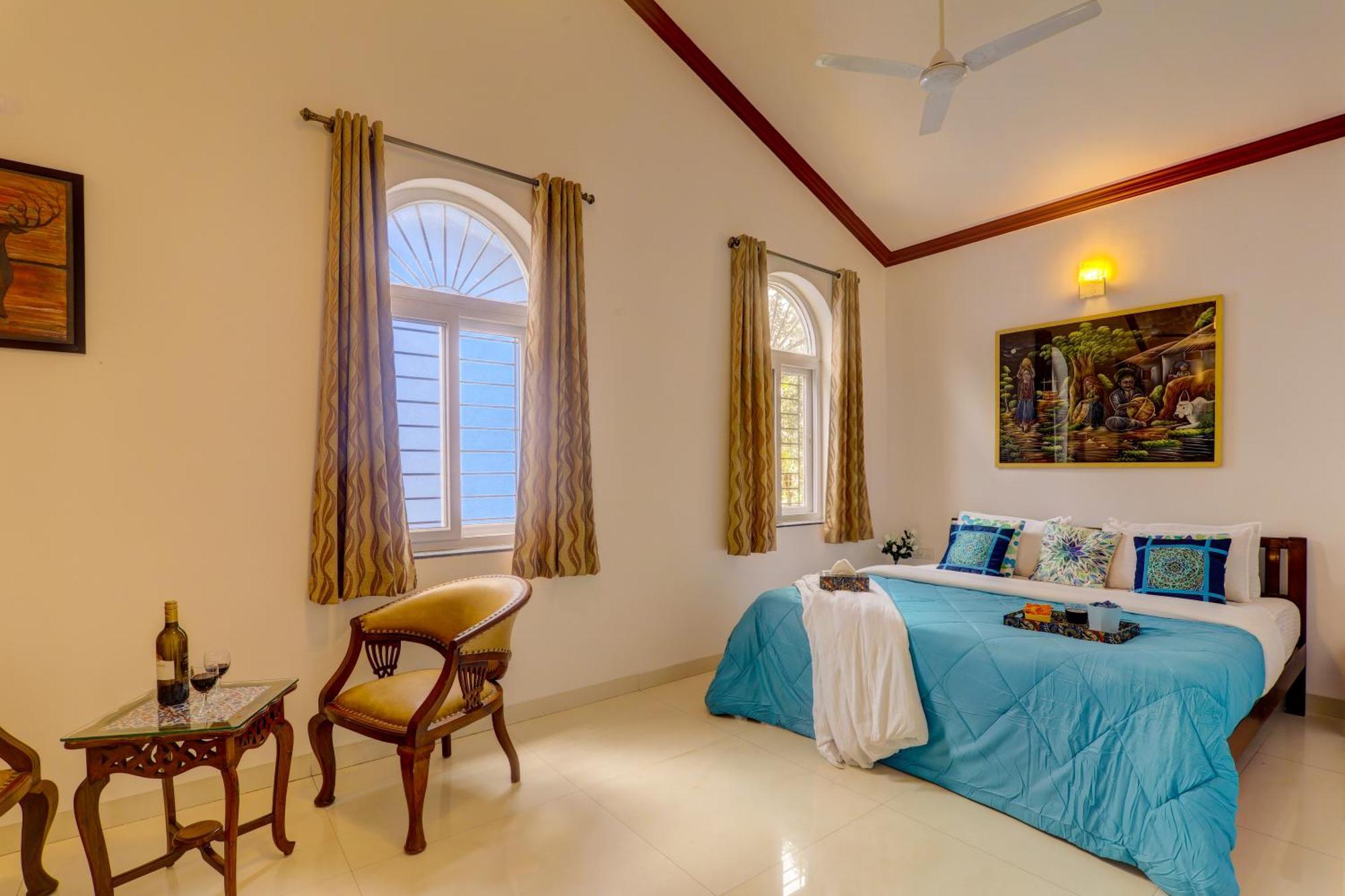 Jaqk Holidays - 9Bhk Villa For Big Groups, Private Pool-Wifi-Cartaker-Parking, North Goa Baga Eksteriør bilde
