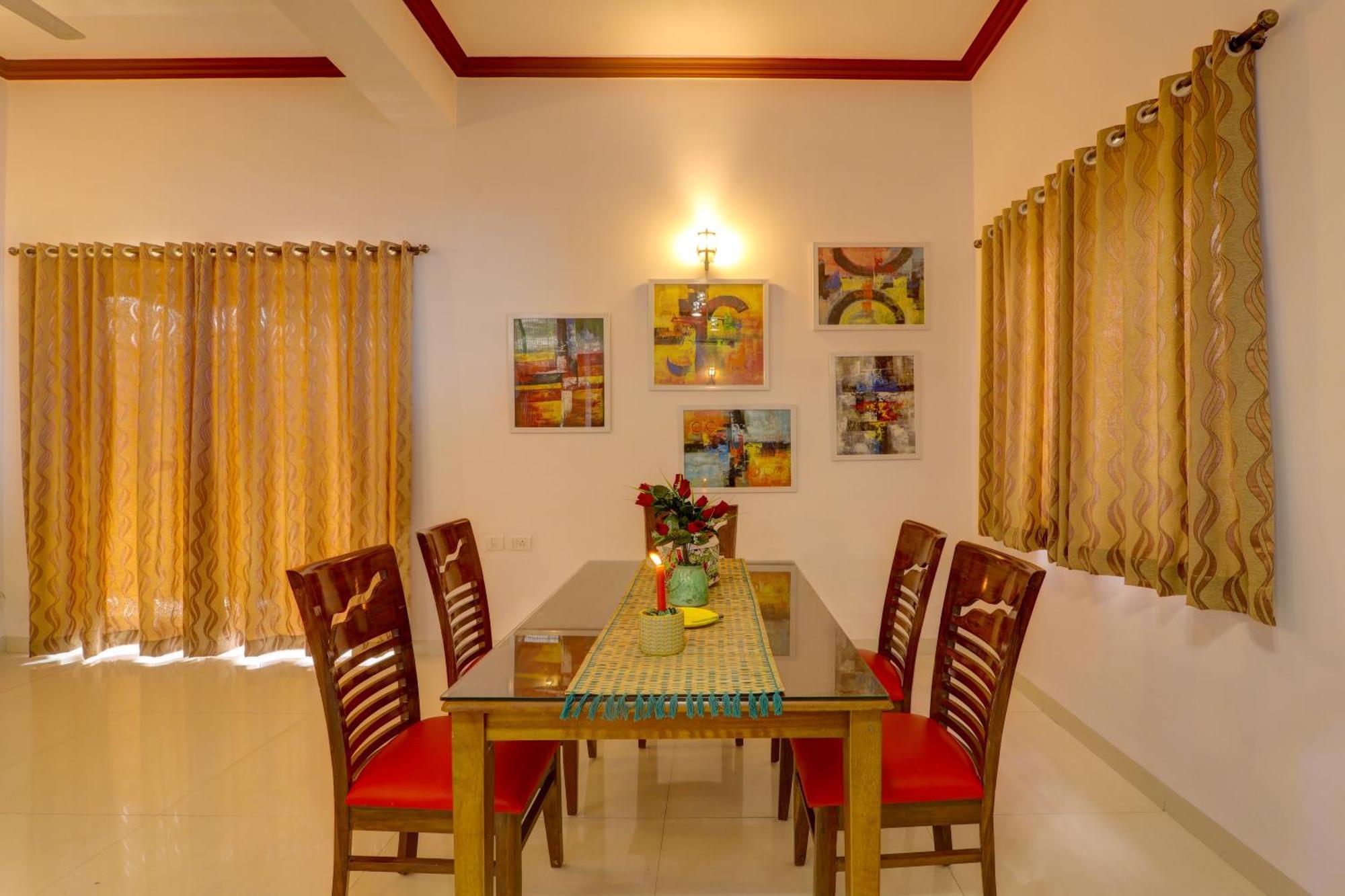 Jaqk Holidays - 9Bhk Villa For Big Groups, Private Pool-Wifi-Cartaker-Parking, North Goa Baga Eksteriør bilde
