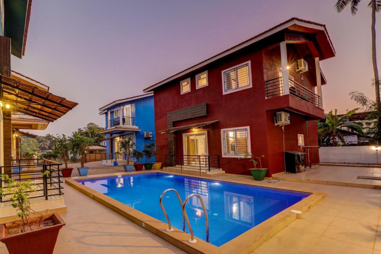 Jaqk Holidays - 9Bhk Villa For Big Groups, Private Pool-Wifi-Cartaker-Parking, North Goa Baga Eksteriør bilde