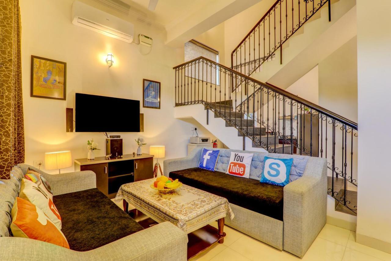 Jaqk Holidays - 9Bhk Villa For Big Groups, Private Pool-Wifi-Cartaker-Parking, North Goa Baga Eksteriør bilde